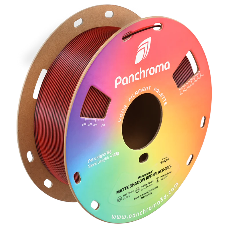 Panchroma Matte PLA - Red Shadow ( negru/roșu) - Polymaker