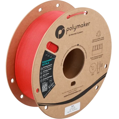HT PLA roșu 1000g Polymaker