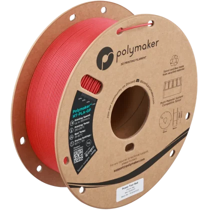 HT PLA GF Power Tool roșu 1000g Polymaker
