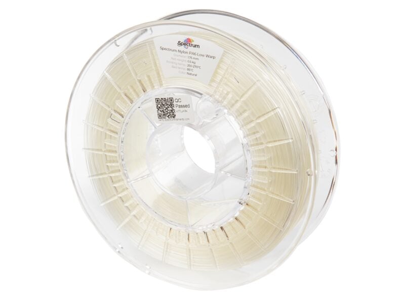 Filament PA6 - Natural - spectru de deformare scăzut