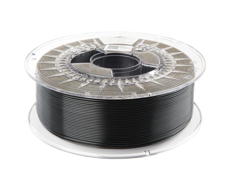 Filament PETG Premium - Negru transparent - Spectrum - imagine 2