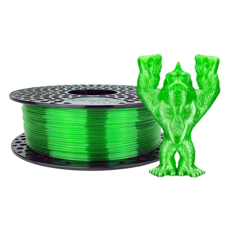 PETG verde transparent - Azurefilm