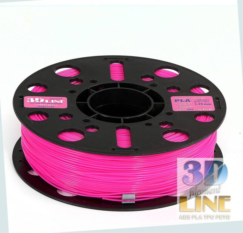 PLA - Intense Pink 2 - 3DLine (fabricat în Bulgaria) - imagine 2