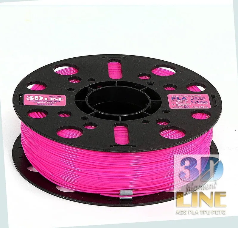 PLA - Intense Pink 2 - 3DLine (fabricat în Bulgaria) - imagine 2