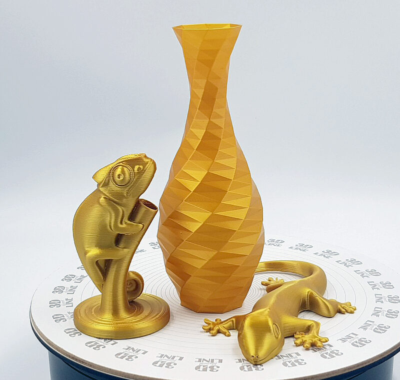PLA - Real Gold - 3DLine (fabricat în Bulgaria) - imagine 2