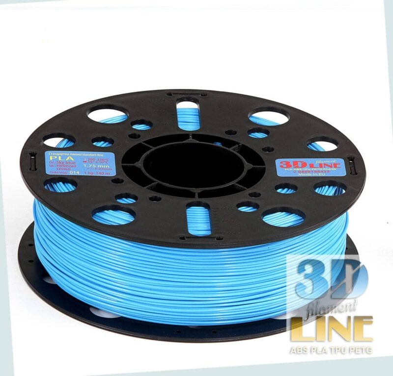 PLA - Sky Blue 3DLine (fabricat în Bulgaria) - imagine 2