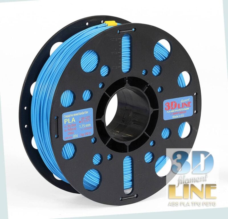 PLA - Sky Blue 3DLine (fabricat în Bulgaria)