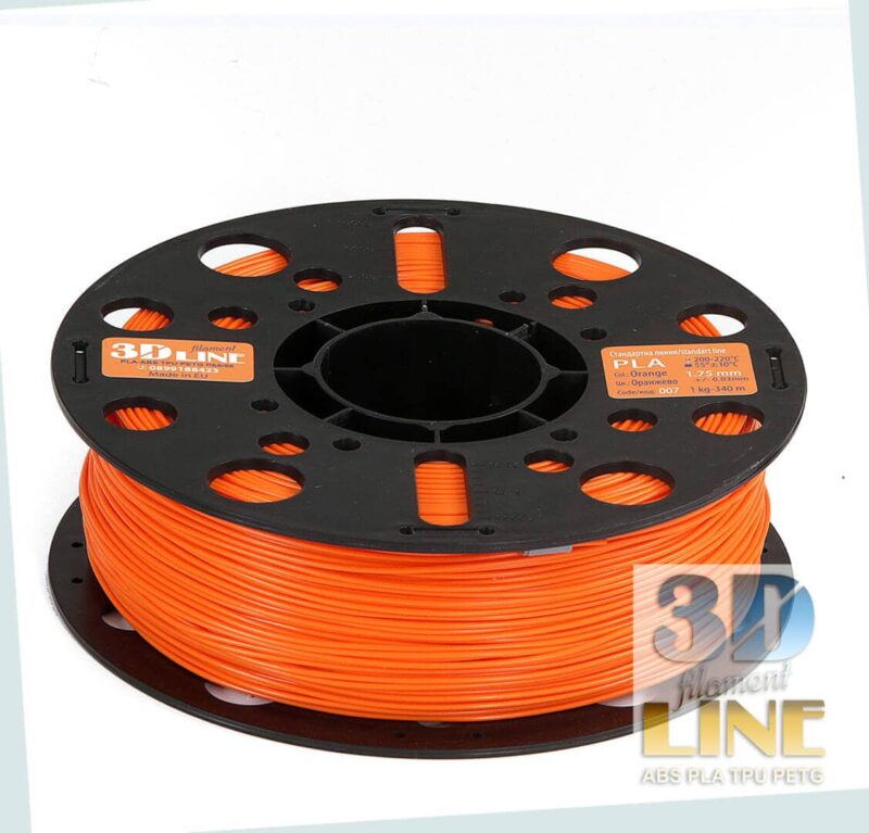 PLA - Portocaliu - 3DLine (fabricat în Bulgaria) - imagine 2