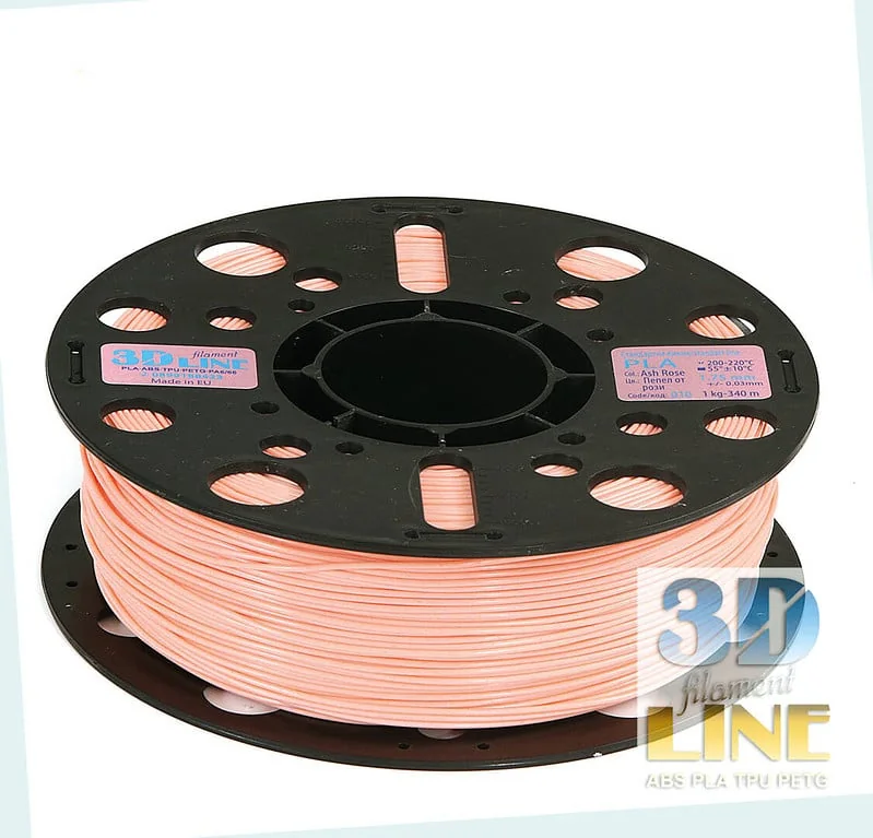 PLA - Rose Ash - 3DLine (fabricat în Bulgaria) - imagine 2