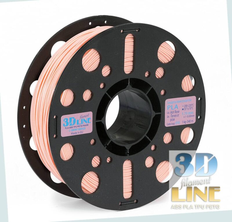 PLA - Rose Ash - 3DLine (fabricat în Bulgaria)