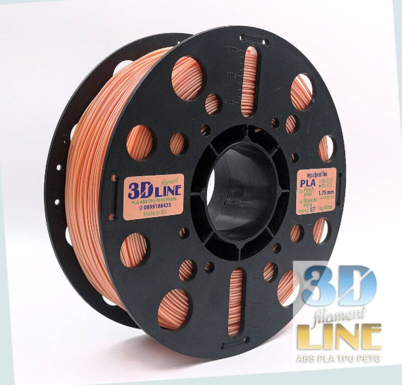 PLA - праскова перла 3DLine (произведено в България)