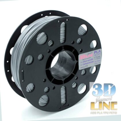 PLA - сребърен металик 3DLine (произведено в България)