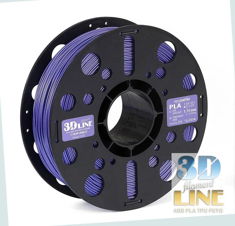 PLA - Dark Violet Pearl - 3DLine (fabricat în Bulgaria)