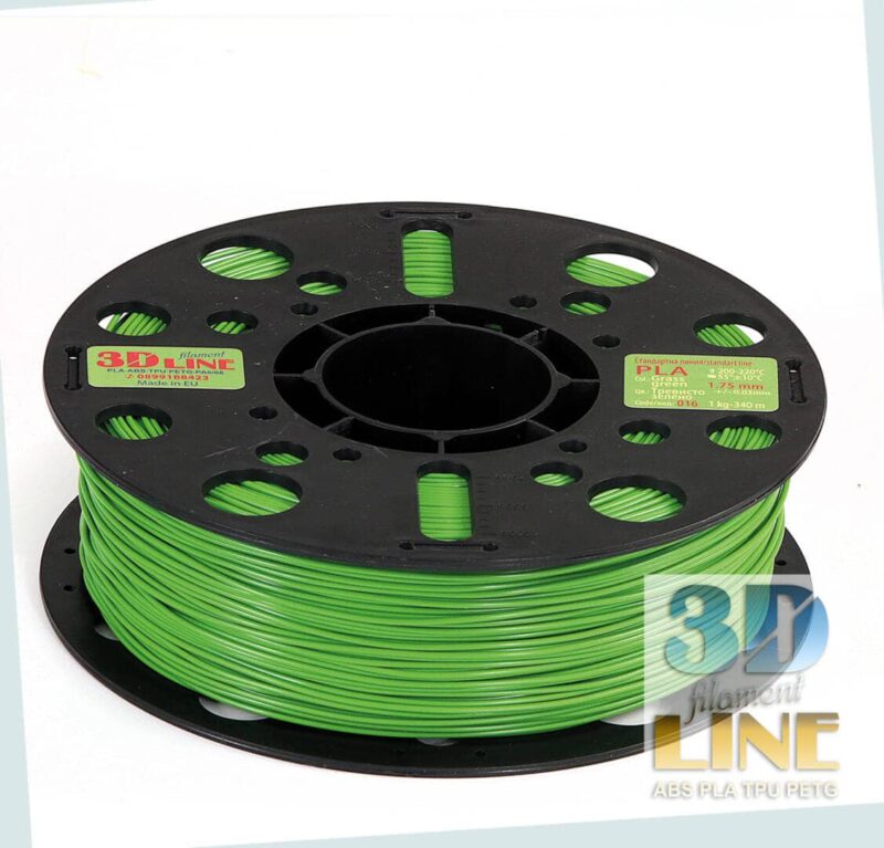 PLA - Grass Green - 3DLine (fabricat în Bulgaria) - imagine 2