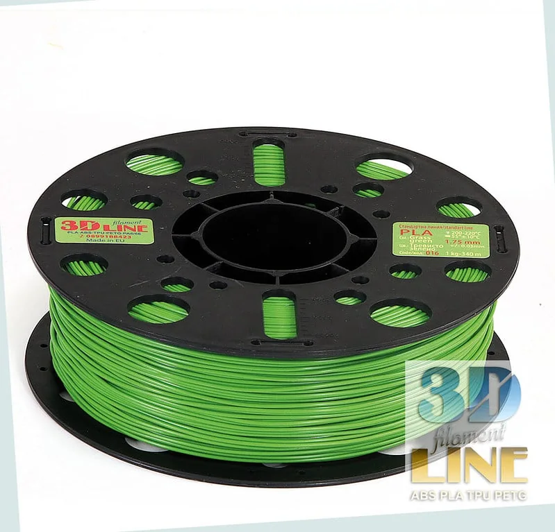 PLA - Grass Green - 3DLine (fabricat în Bulgaria) - imagine 2