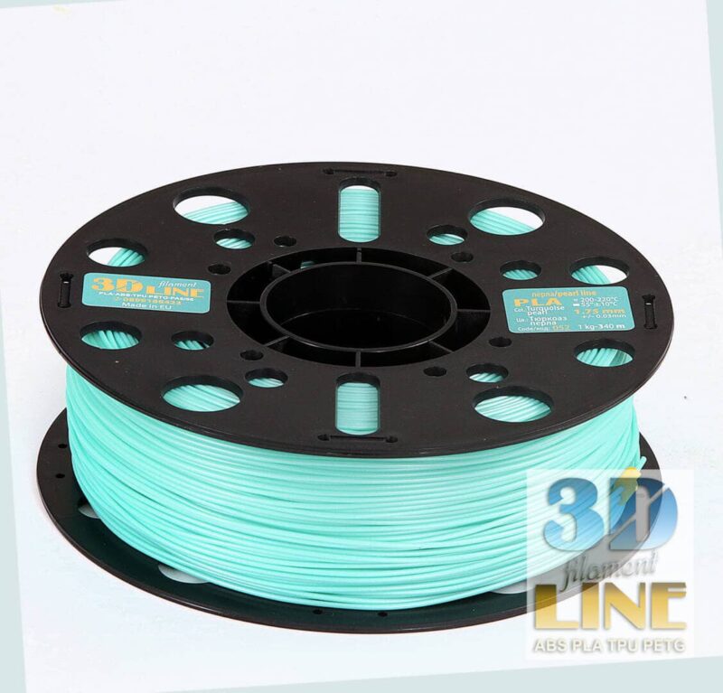 PLA - Turquoise Pearl 3DLine (fabricat în Bulgaria) - imagine 2