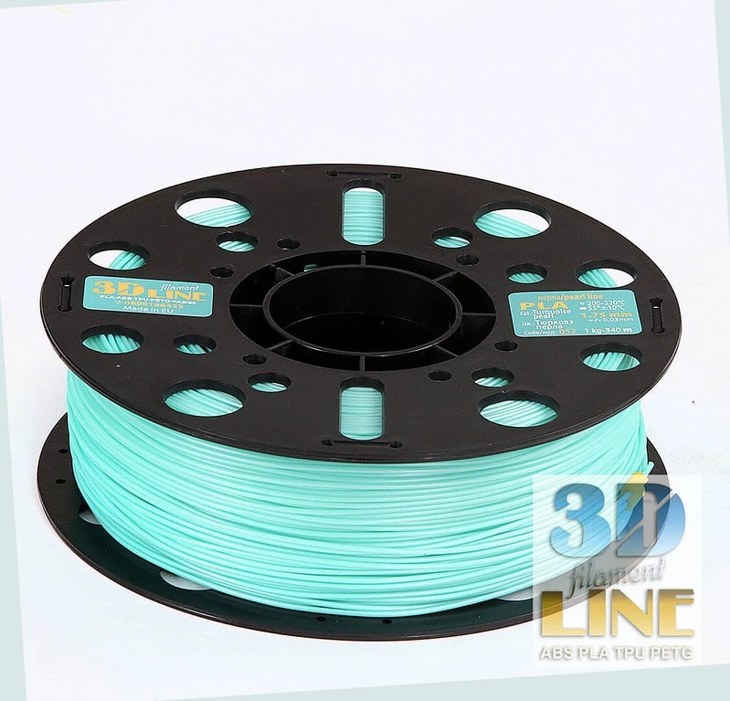 PLA - Turquoise Pearl 3DLine (fabricat în Bulgaria) - imagine 2