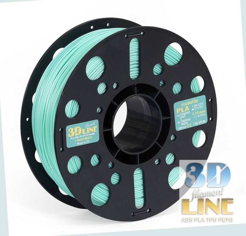 PLA - Turquoise Pearl 3DLine (fabricat în Bulgaria)