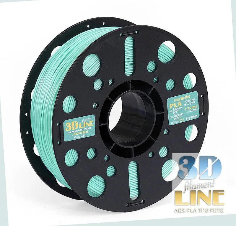 PLA - Turquoise Pearl 3DLine (fabricat în Bulgaria)