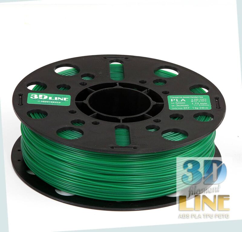 PLA - Verde - 3DLine (fabricat în Bulgaria) - imagine 2