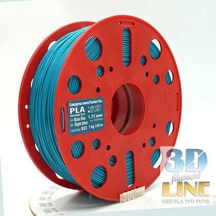 PLA - Water Blue - 3DLine (fabricat în Bulgaria)
