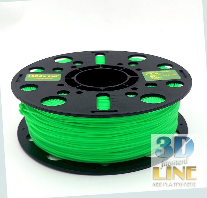 PLA - Intensive Green - 3DLine (fabricat în Bulgaria) - imagine 2