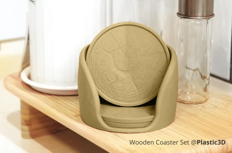 PLA WOOD - Lemn de trandafir - Bambu Lab - imagine 4