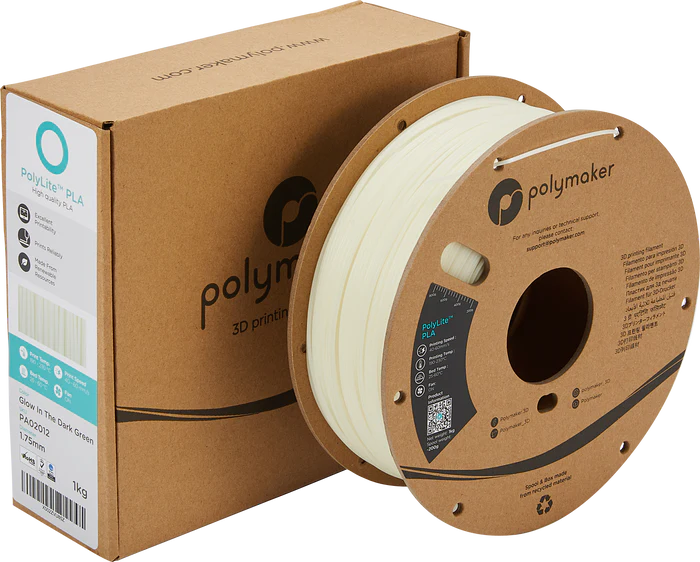 PolyLite PLA - Iluminat - Verde - POLYMAKER - imagine 3