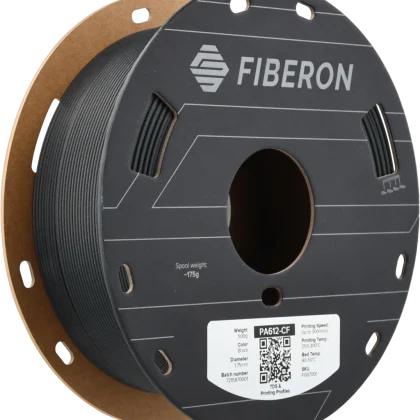 Fiberon PA612 CF15 negru 500g Polymaker