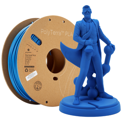 PolyTerra PLA Сапфирено Синьо 1000g Polymaker