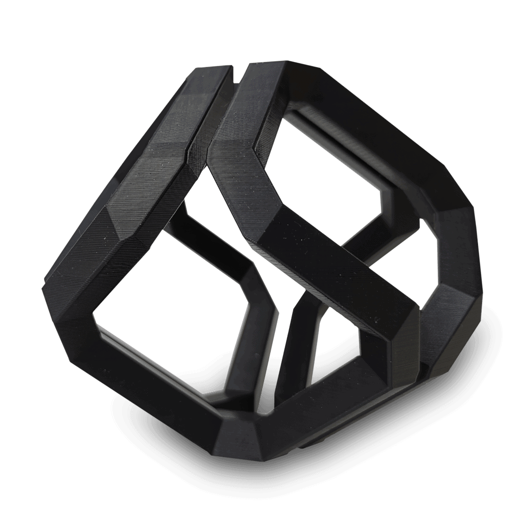 R Filament ABS - Antracit - 100% reciclat (Fiberlogy) - imagine 5