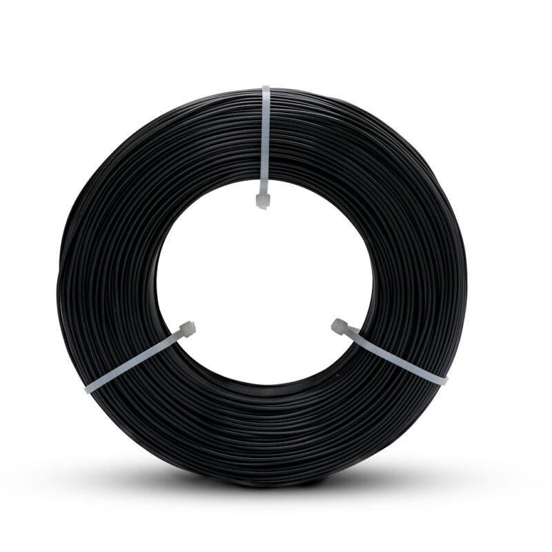 R ABS Filament de rezervă ABS - negru 100% reciclat (Fiberlogy) - imagine 2