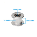 GT2 Timing Pulley T16 B3mm W6mm
