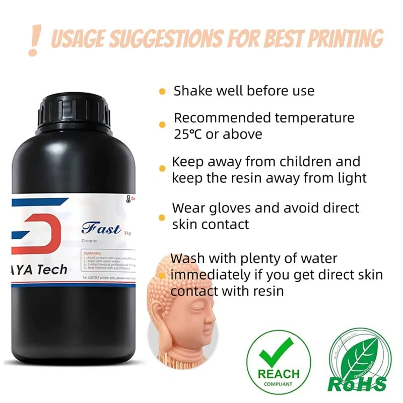 Siraya Tech Fast ABS-Like - 1 kg - Cremă - imagine 4