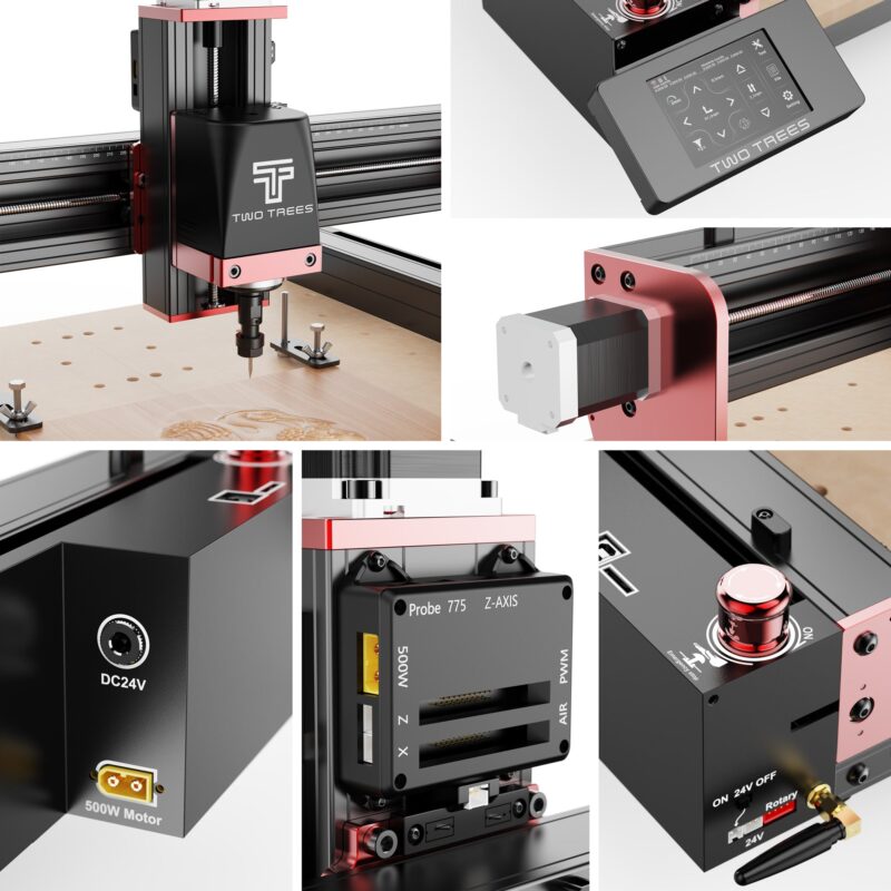 Mașină CNC TwoTrees TTC450 Pro - imagine 8