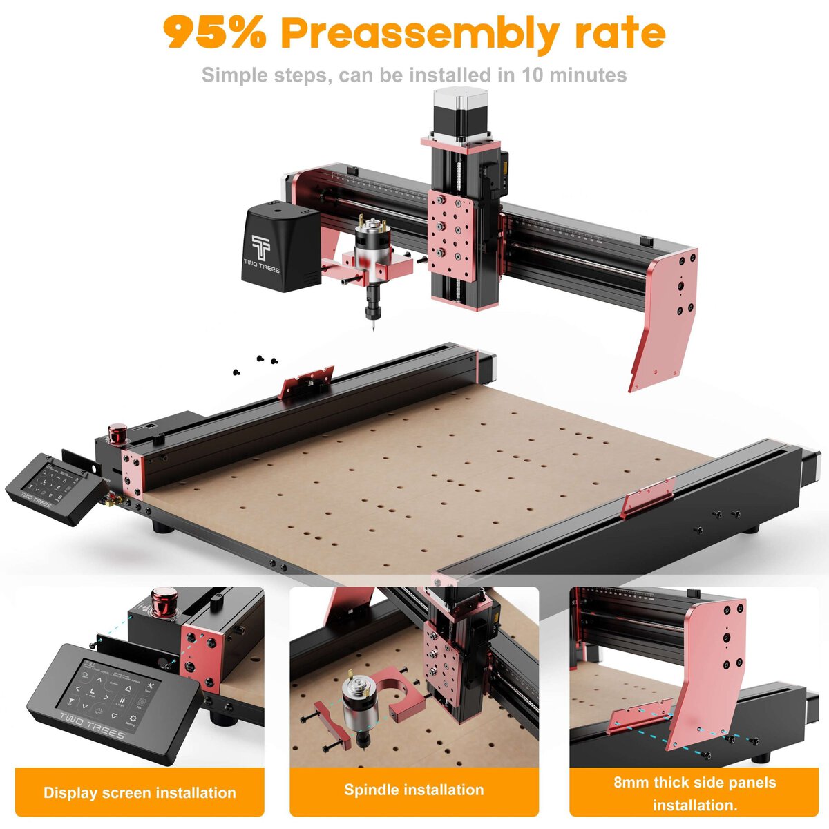 Mașină CNC TwoTrees TTC450 Pro - 3DPrintX