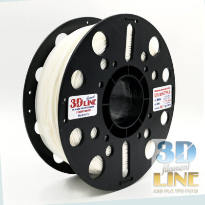 UltraHIT PLA - бяло 3DLine (произведено в България)