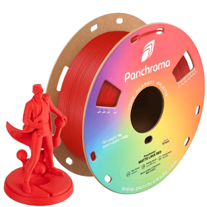 Panchroma Matte PLA - Lava roșie - Polymaker
