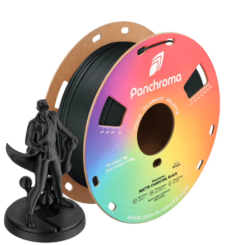 Panchroma Matte PLA - negru carbon - Polymaker