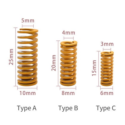 Arcuri din oțel ranforsat 6X15mm (set de 4)