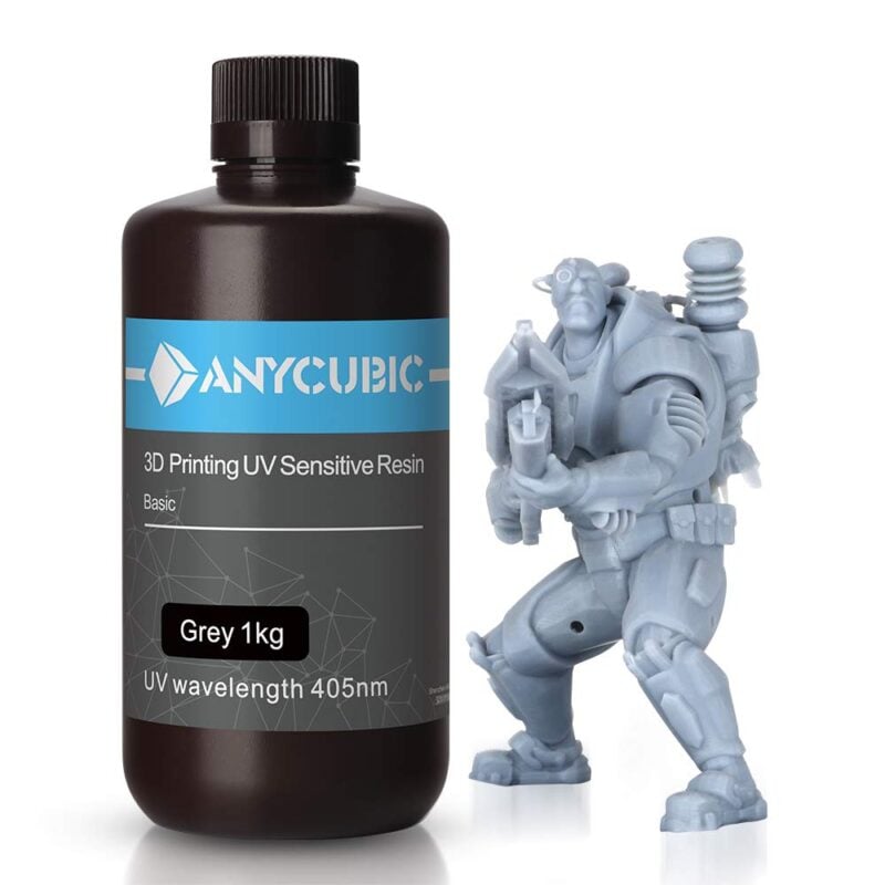 UV смола/resin - 1 L. - сива