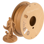 PolyTerra PLA - lemn maro - POLYMAKER